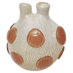 Vase en verre de Murano des années 1980 par Constantini