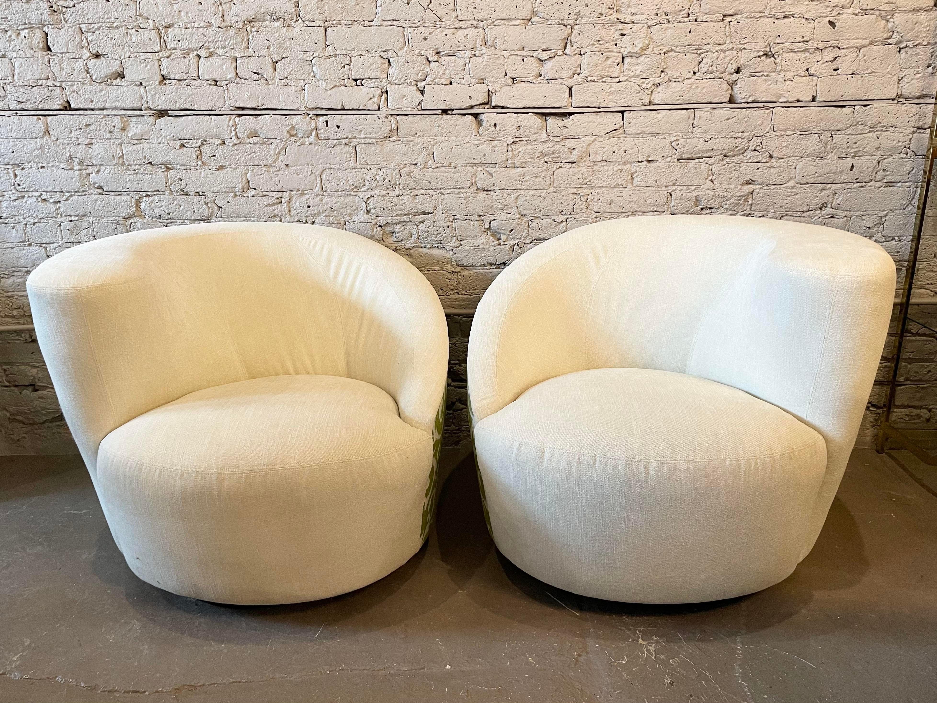 1980s Postmodern Nautilus Corkscrew Chairs, a Pair For Sale 4