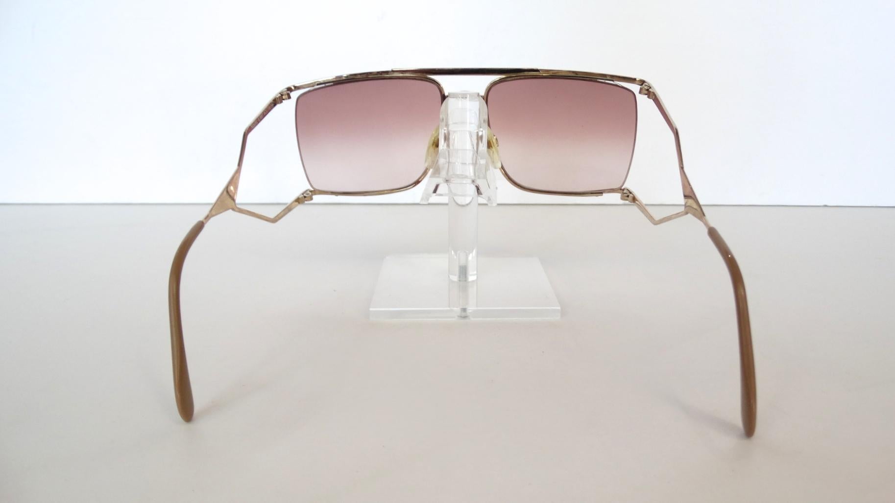 lunettes de soleil surdimensionnées Neostyle Nautic des années 1980 6