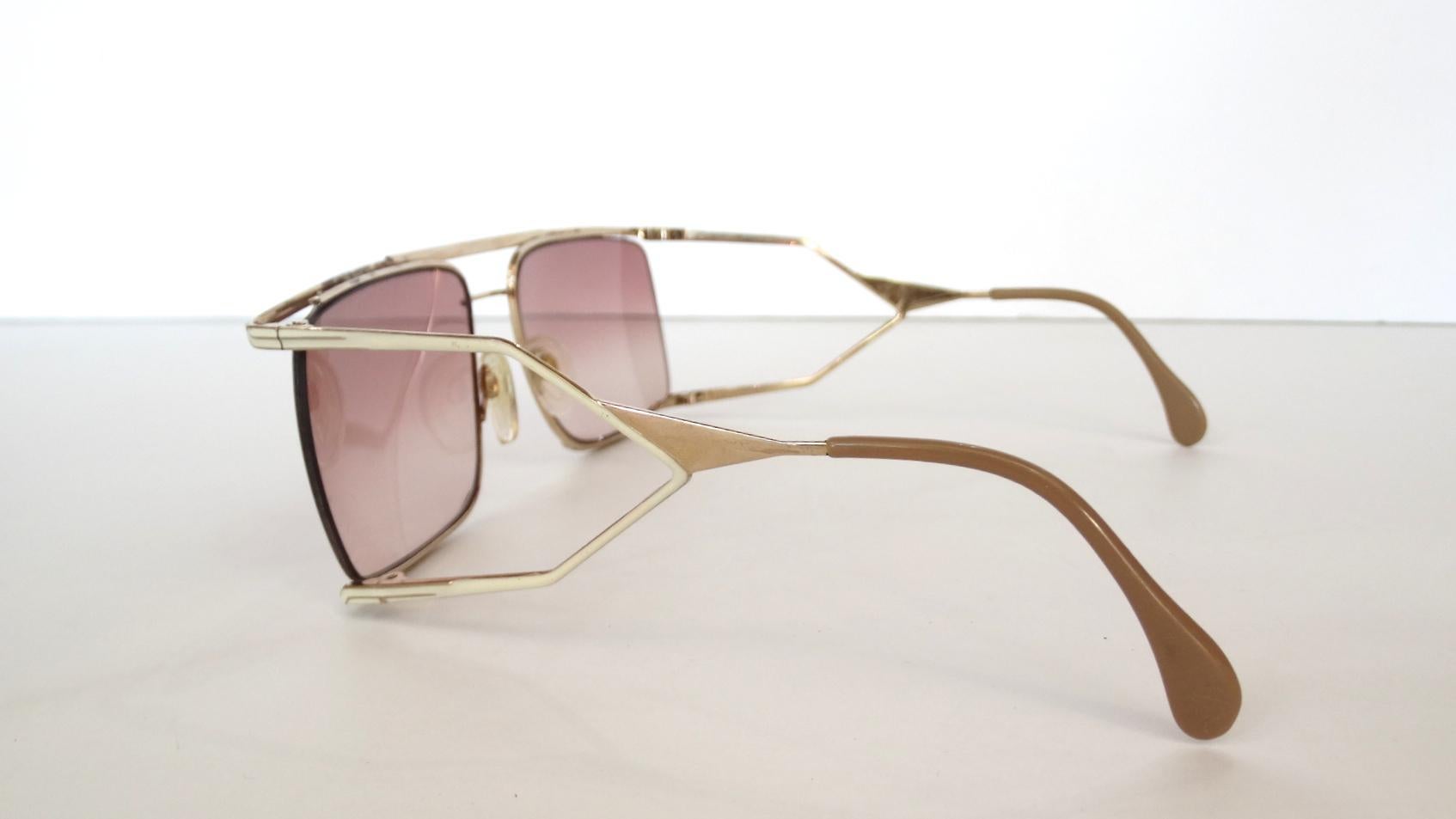  lunettes de soleil surdimensionnées Neostyle Nautic des années 1980 Unisexe 
