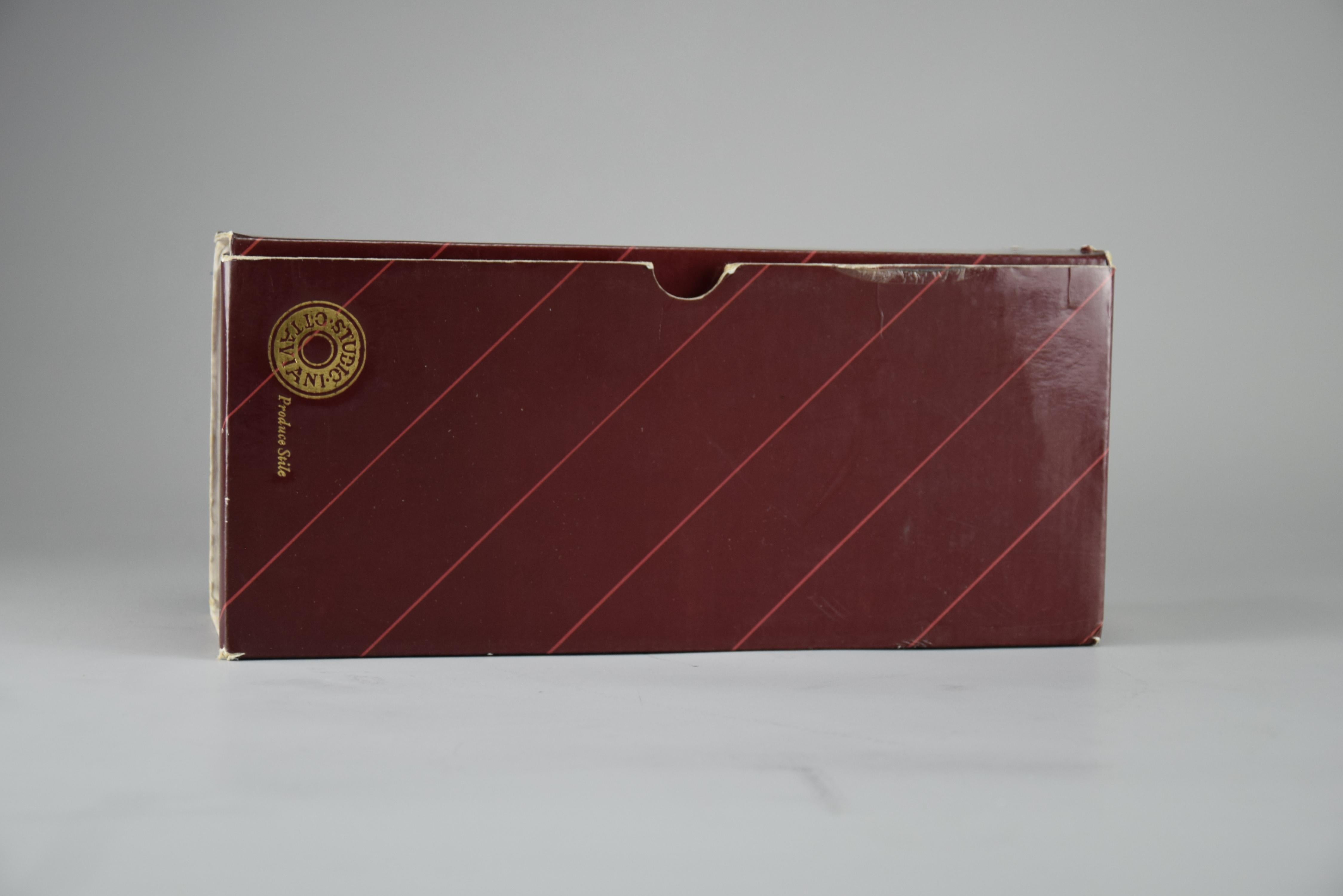 1980's New Old Stock Italienisch Ottaviani Studio Burl Walnuss Poker Set im Angebot 5