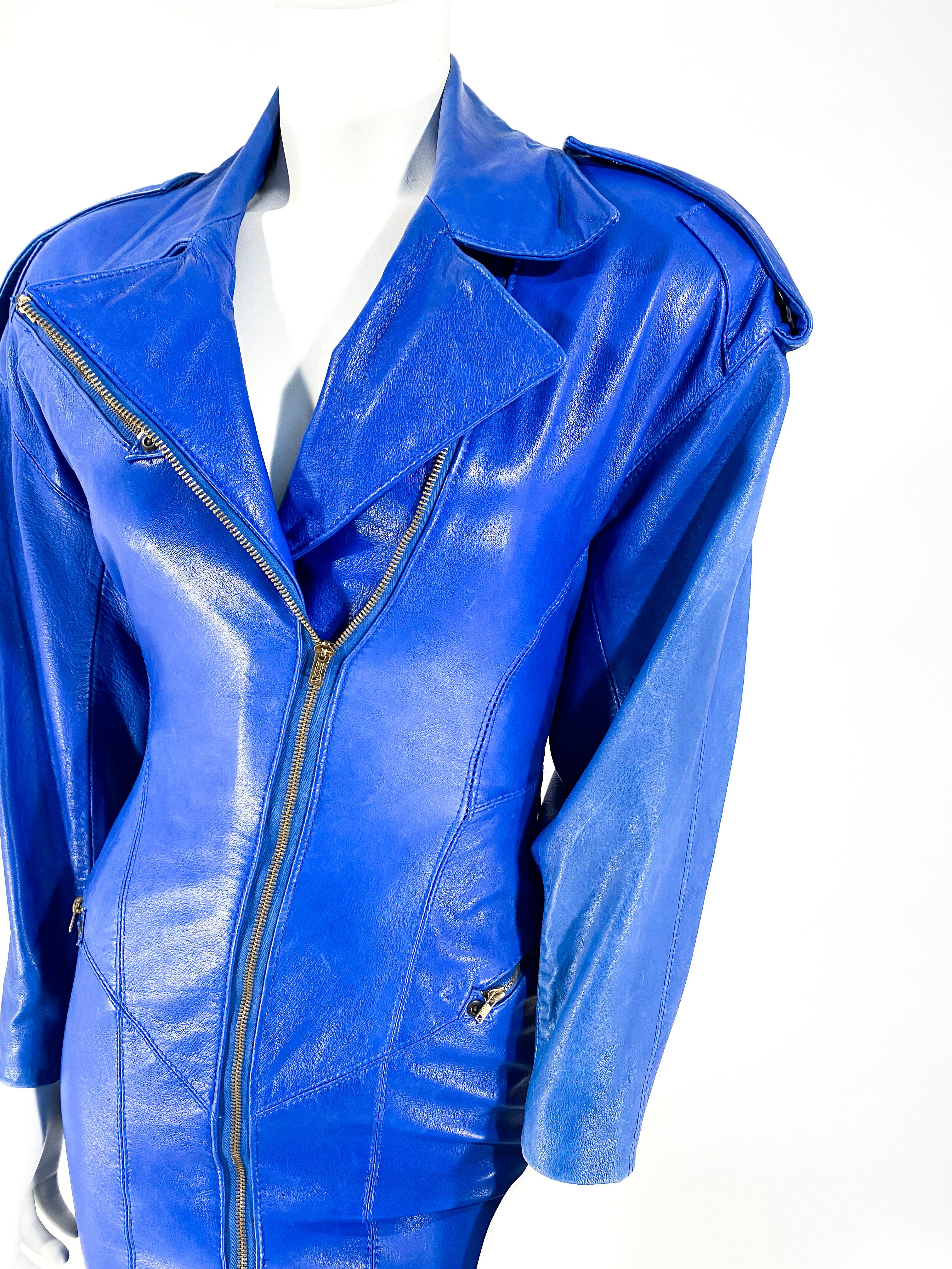 north beach leather dress