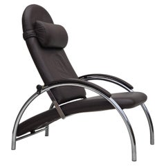 Años 80, diseño noruego de Ingmar Relling, sillón reclinable "Optima", estado original