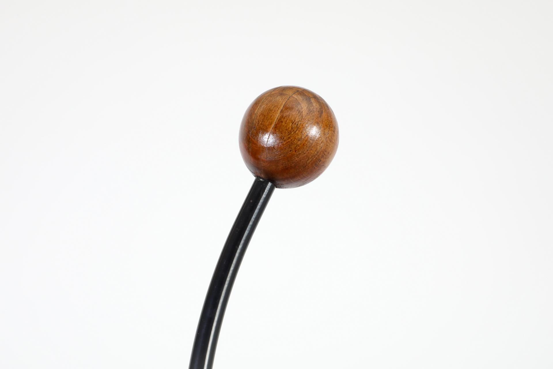 1980's Nude Woman Häpen Valet or Clothing Stand in Black by Ehlén Johansson For Sale 1