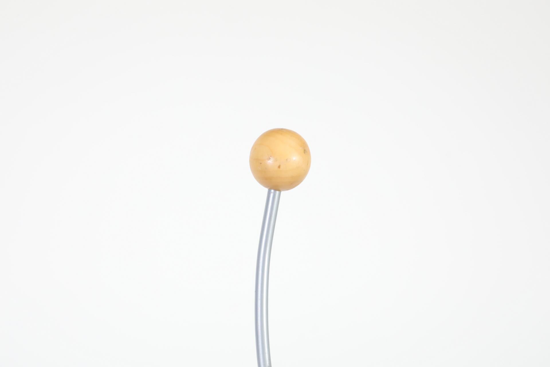 1980's Nude Woman Häpen Valet or Clothing Stand in Silver by Ehlén Johansson In Good Condition For Sale In Los Angeles, CA