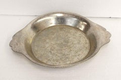 NYC Waldorf Astoria Silver Plated Brass Bowl Dish Shallow Serving Style