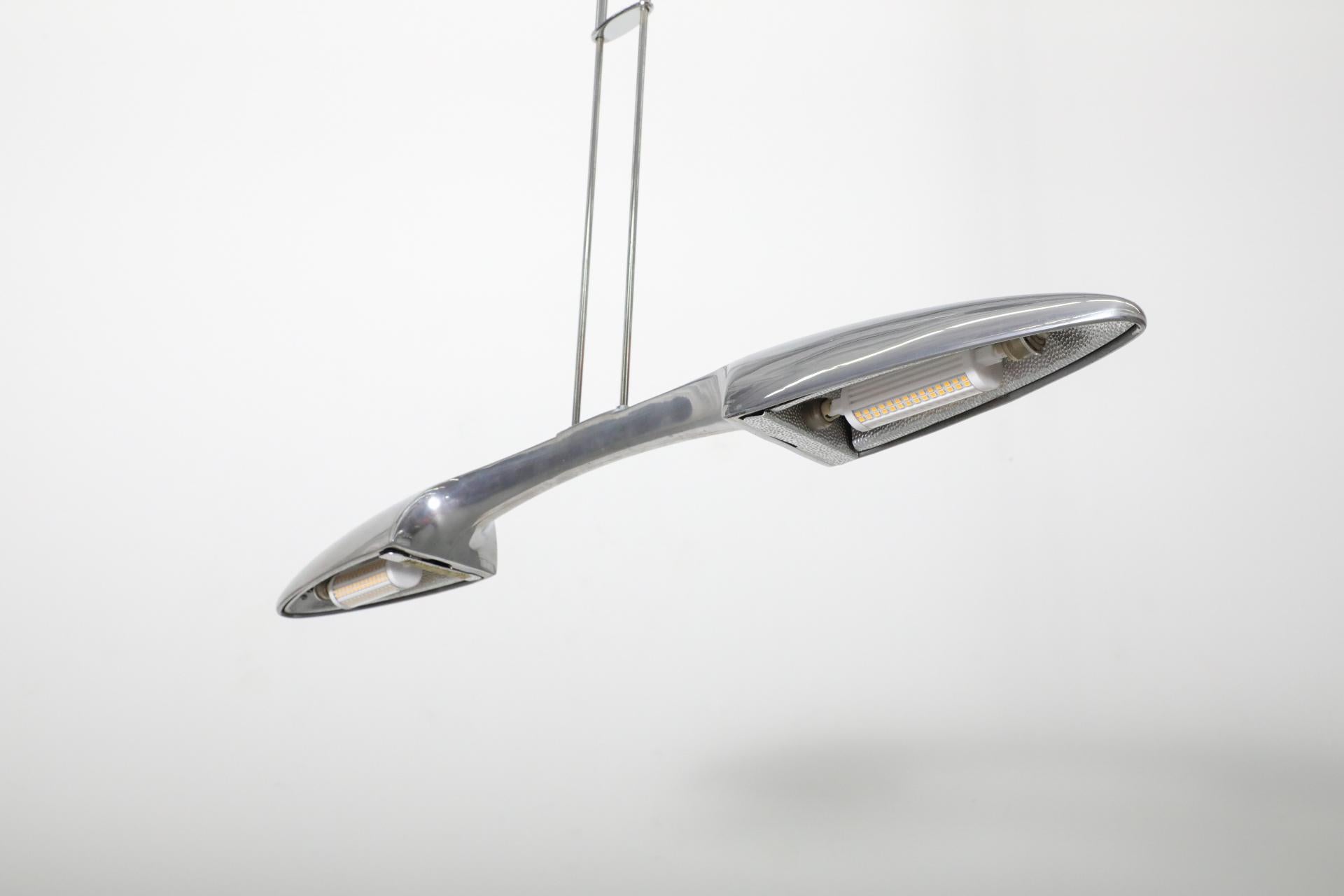 1980's Olympia Billar Pendant by Jorge Pensi for B-Lux 4