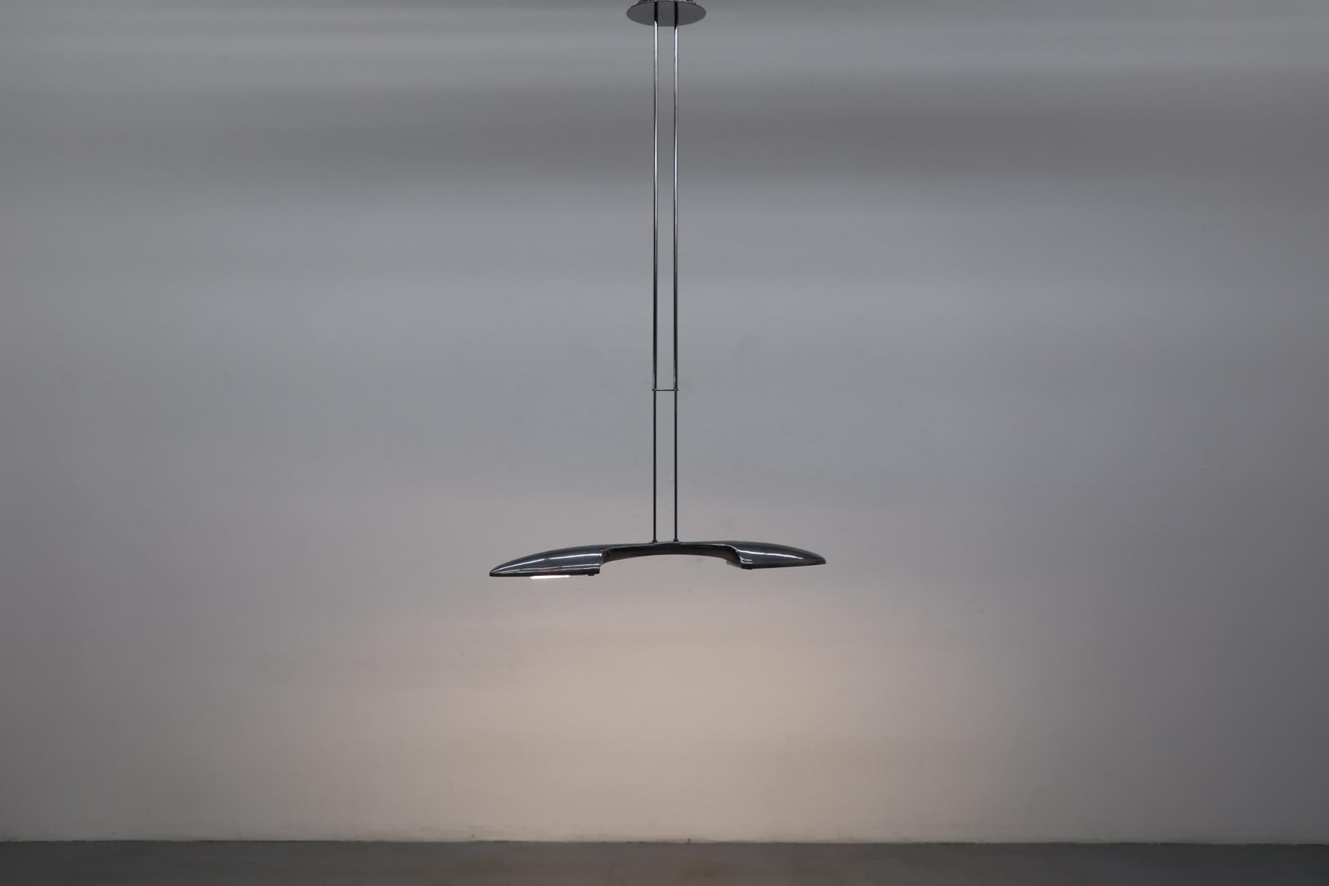 Post-Modern 1980's Olympia Billar Pendant by Jorge Pensi for B-Lux