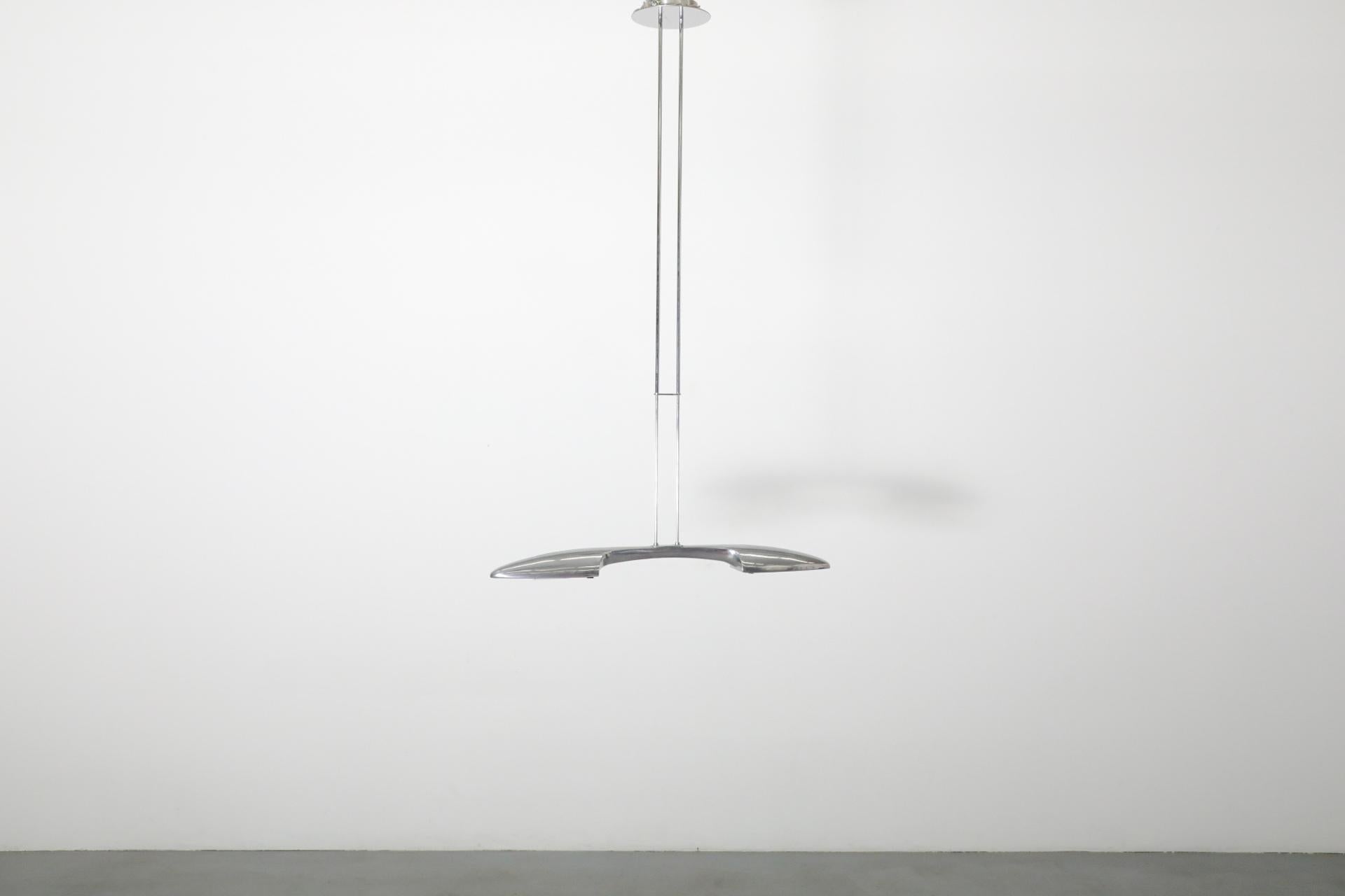 Cast 1980's Olympia Billar Pendant by Jorge Pensi for B-Lux