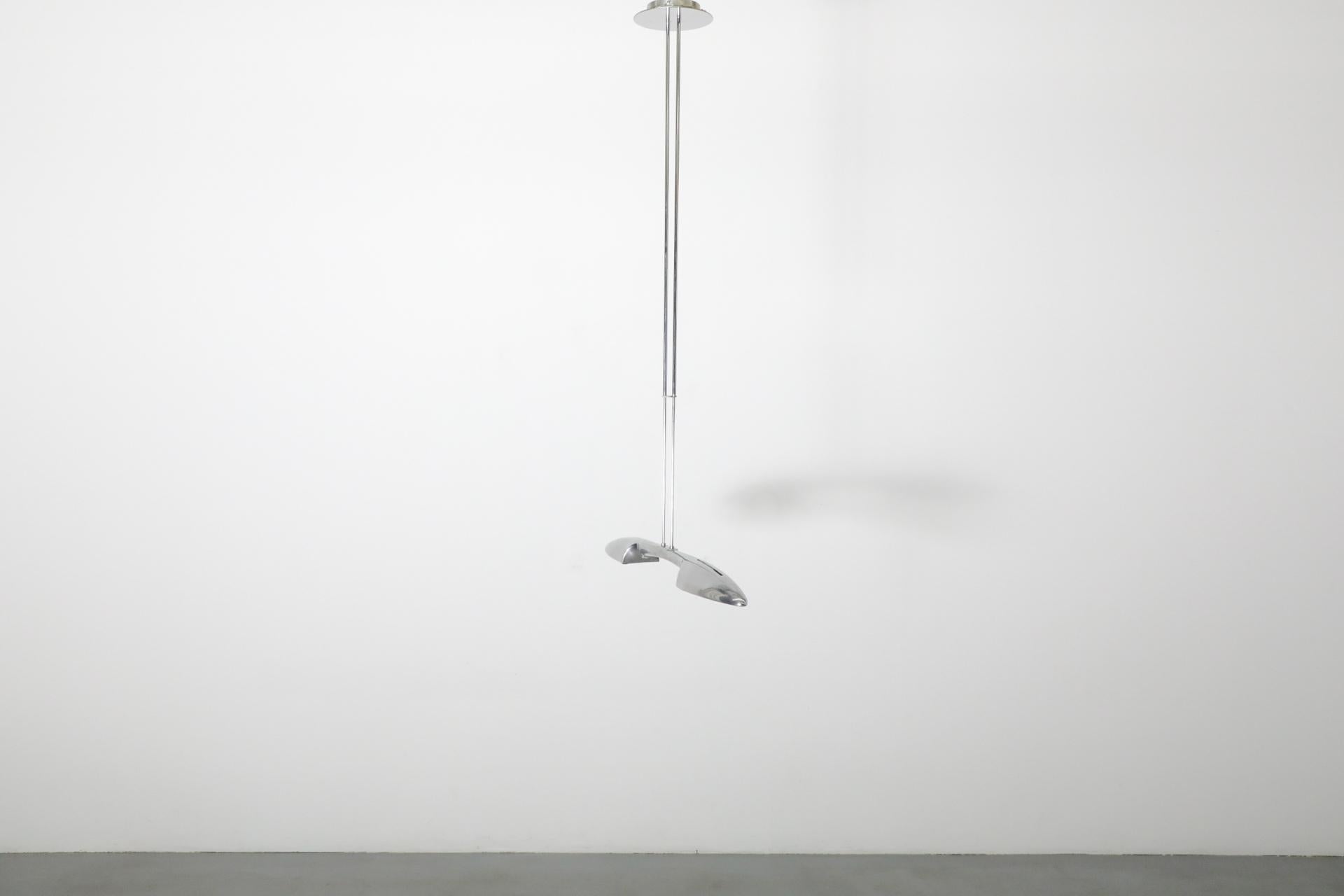 1980's Olympia Billar Pendant by Jorge Pensi for B-Lux In Good Condition In Los Angeles, CA