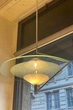 1980er Olympia Pendelleuchte von Daniela Puppa für Fontana Arte