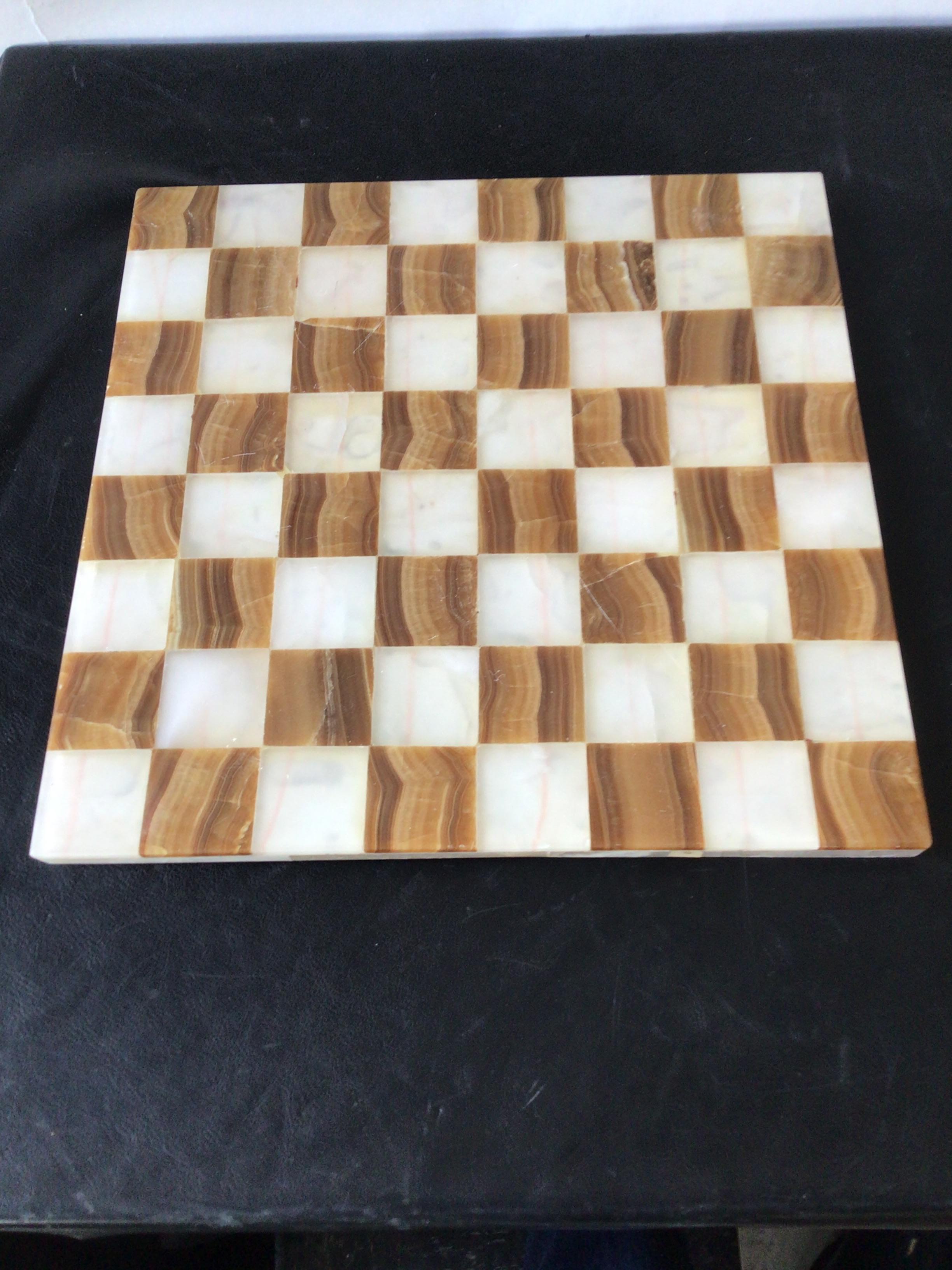 1980s Onyx Chess Board 1