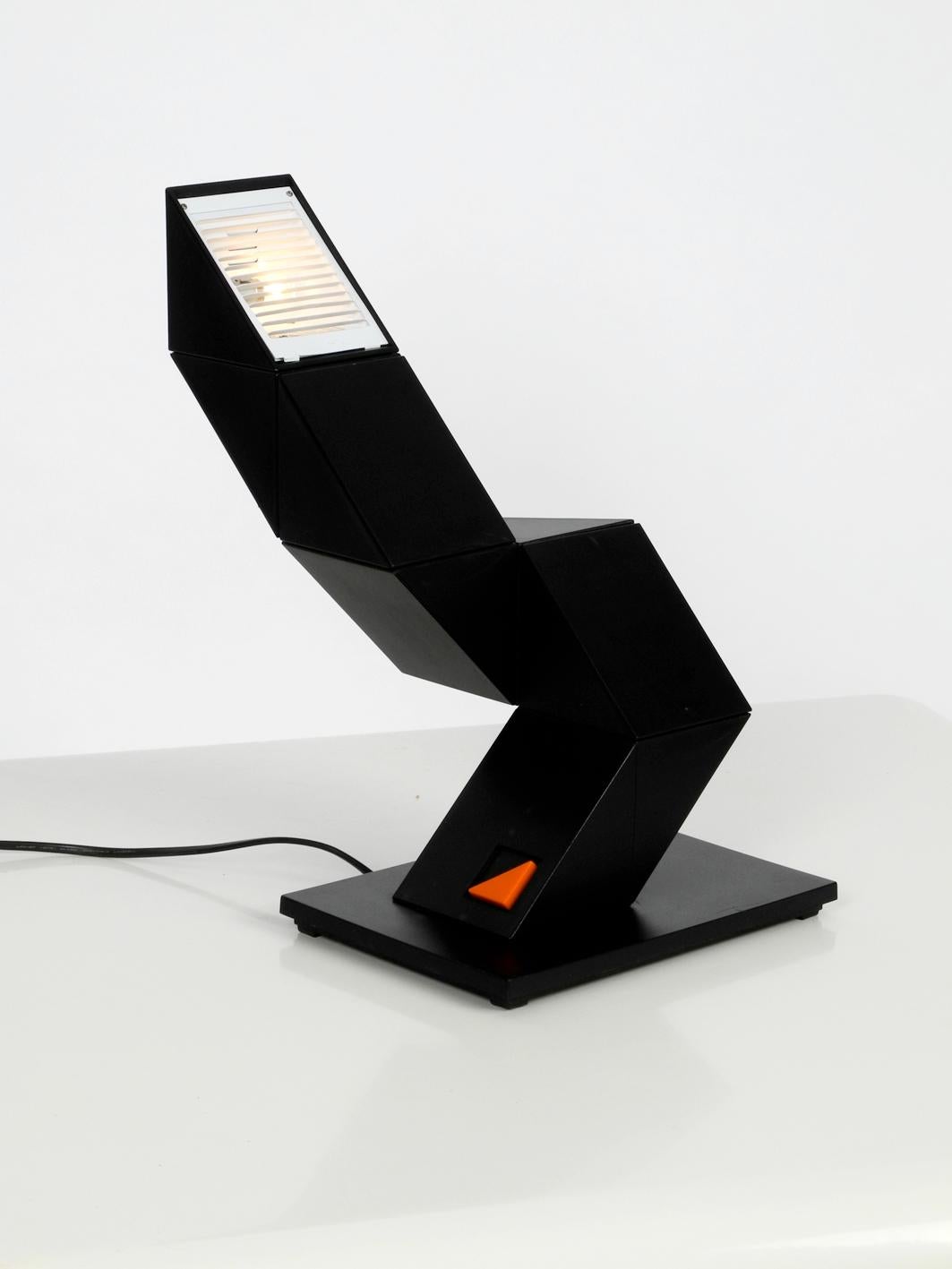1980s Optelma Sculpture Table Lamp Model Z-LITE Design of Switzerland 4