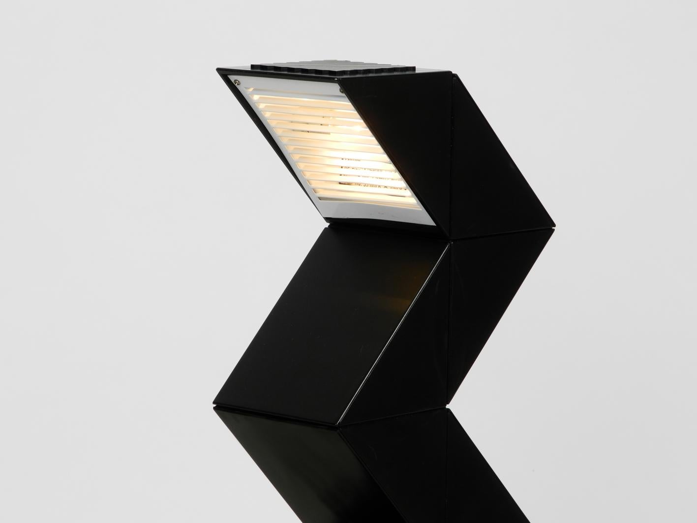 1980s Optelma Sculpture Table Lamp Model Z-LITE Design of Switzerland 5