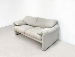 Canapé Maralunga en tissu original des années 1980