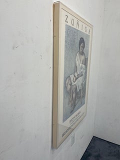 1980s Original Framed Exposition Poster Francisco Zuniga at Brewster Gallery