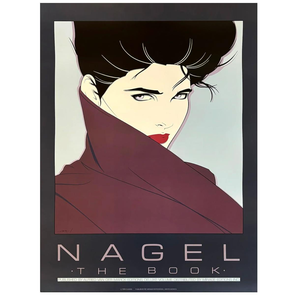 Poster artistico originale degli anni '80 di Patrick Nagel 
