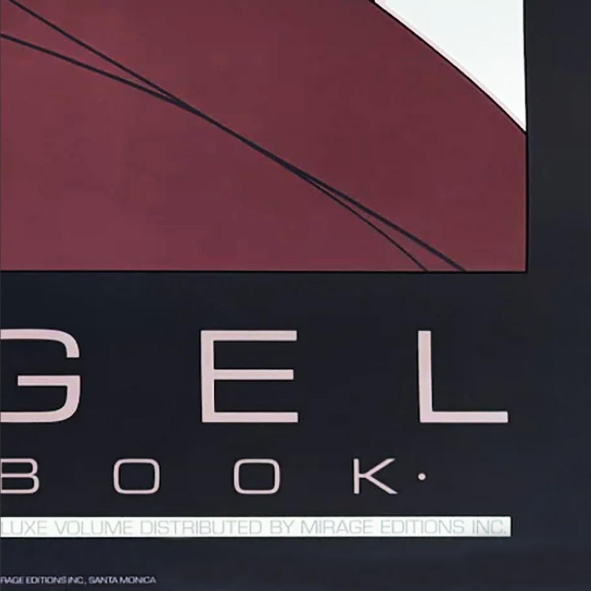 Carta Poster artistico originale degli anni '80 di Patrick Nagel 