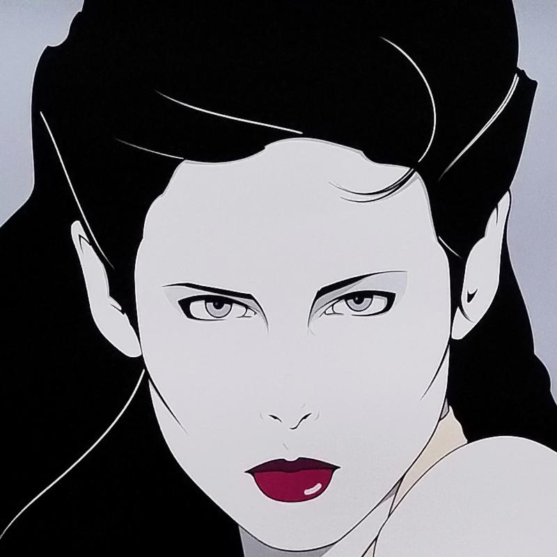 Rara litografia originale degli anni '80 di Patrick Nagel 