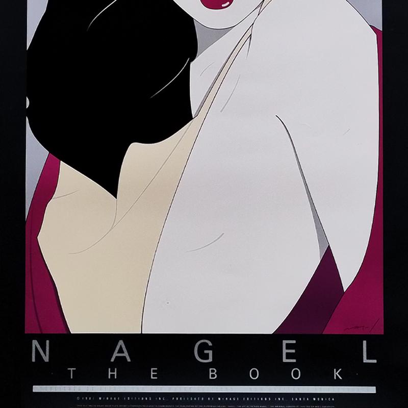 Italiano Splendida litografia originale degli anni '80 di Patrick Nagel 