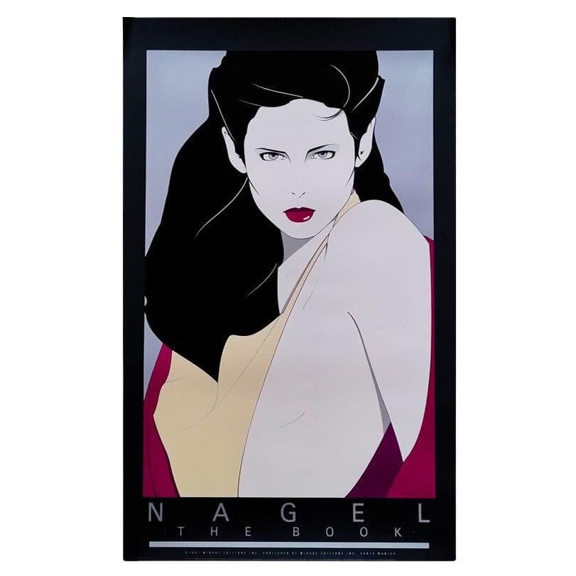 Patrick Nagel "The Book" Lithograph, 1981, Signed, 24x36 Inches