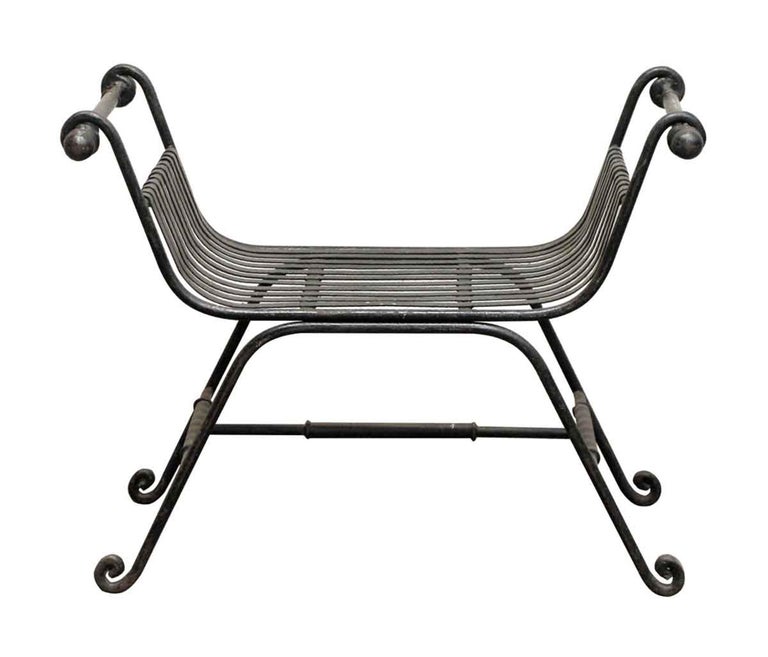1980s Ornate Cast Iron Bench For Sale At 1stdibs