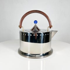 1980s Ottoni Stainless Tea Kettle by Carsten Jorgensen for Bodum Italy