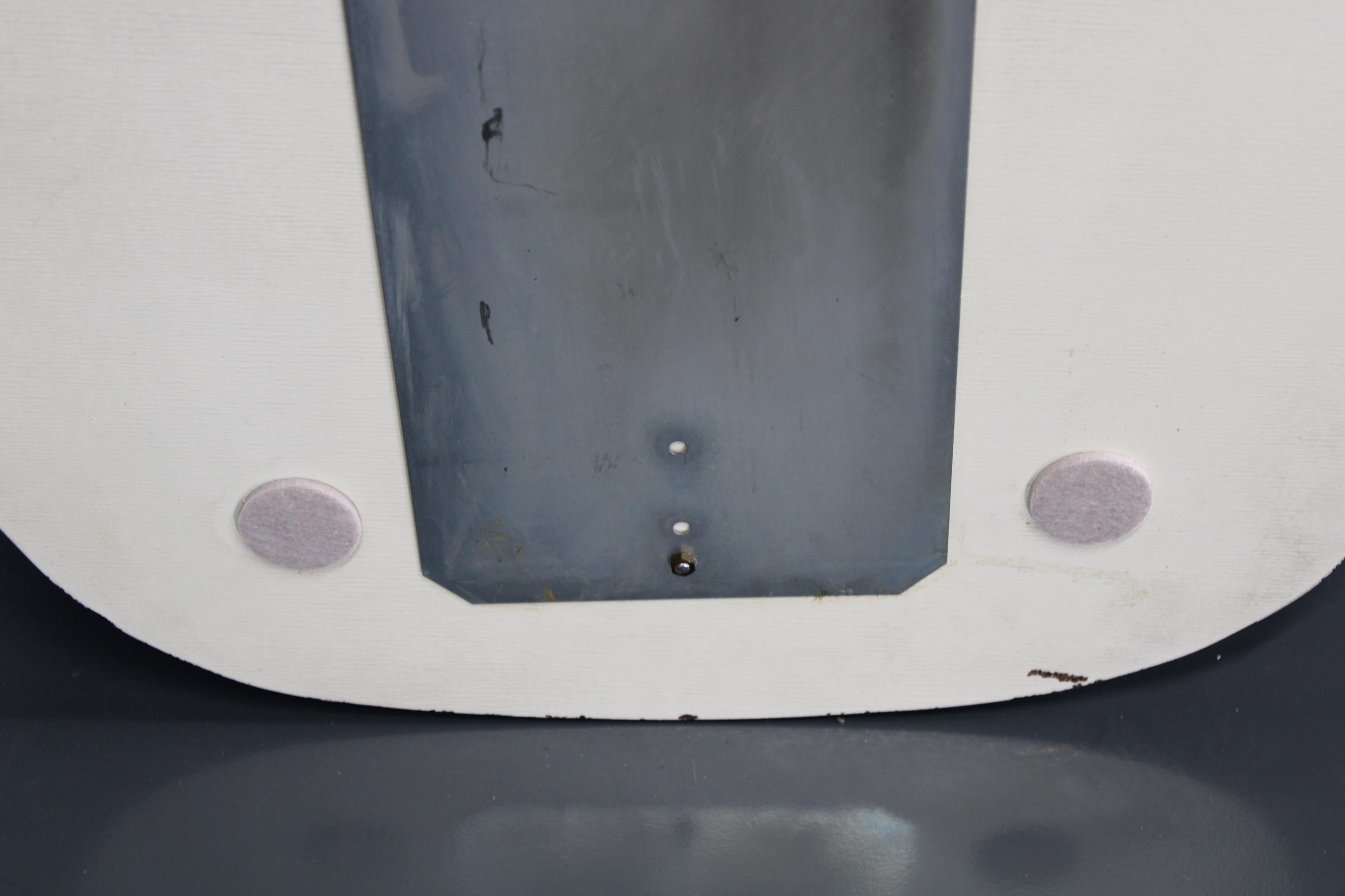 1980s Oval Italian Mirror For Sale 5