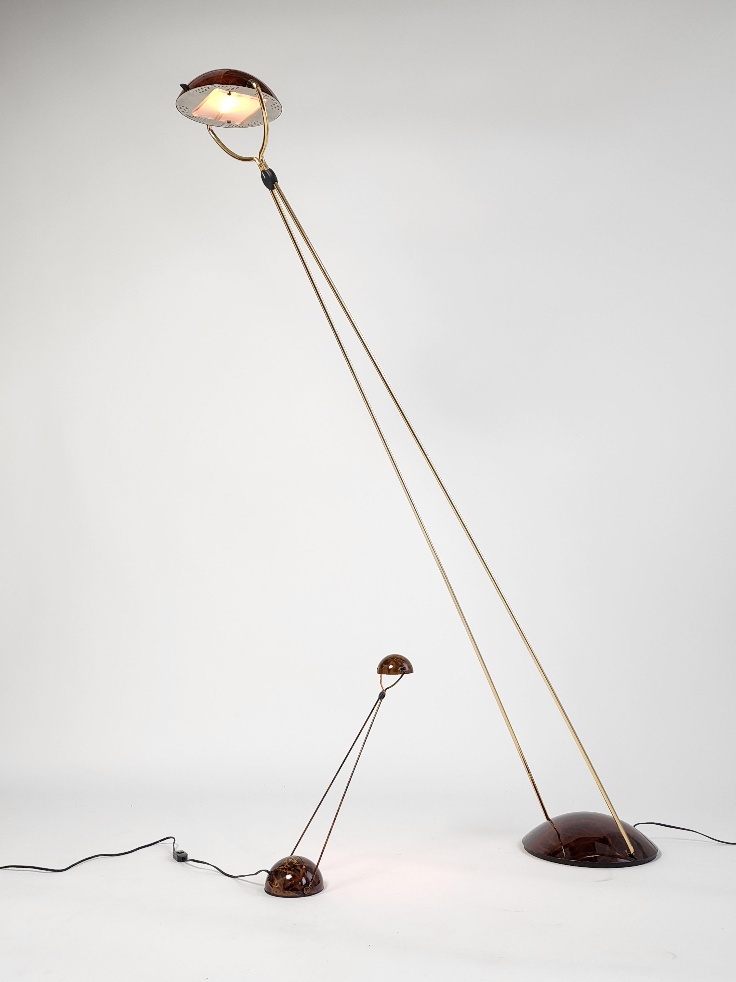 Late 20th Century 1980s, Floor Lamp  Meridiana ' Terra '  by  Paolo Piva, Italy For Sale