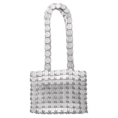 Vintage 1980's Paco Rabanne Silver Chainmail Bag