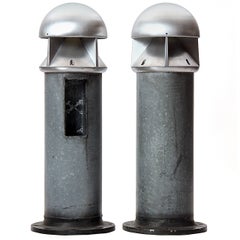 Pollerleuchten von Dan Hasløv für Louis Poulsen, 1982