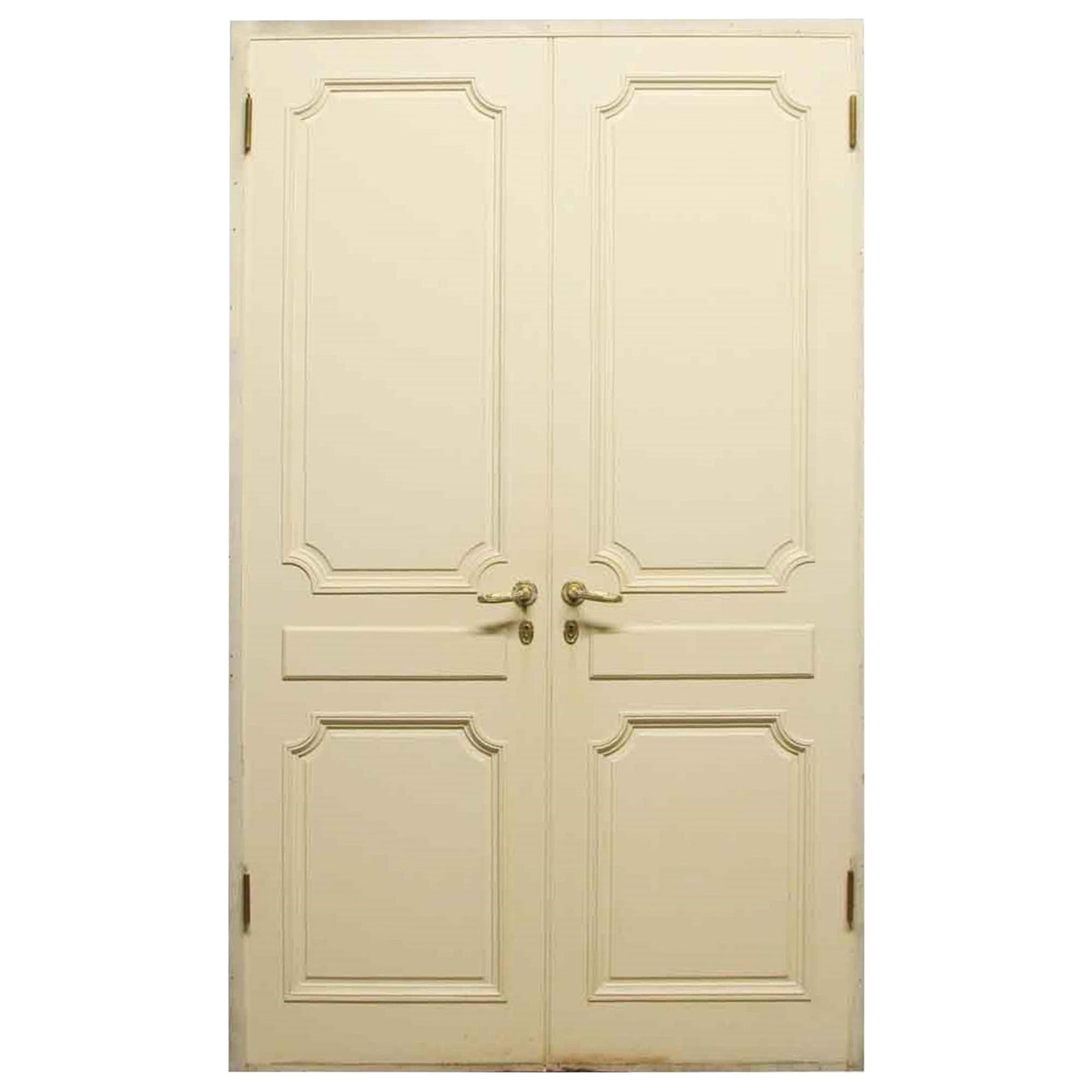 1980s Single "Pair of French Provincial Faux Door" Panel