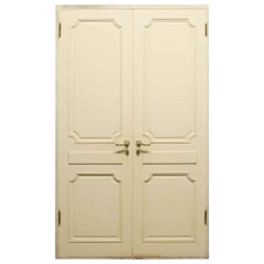 1980s Single "Pair of French Provincial Faux Door" Panel