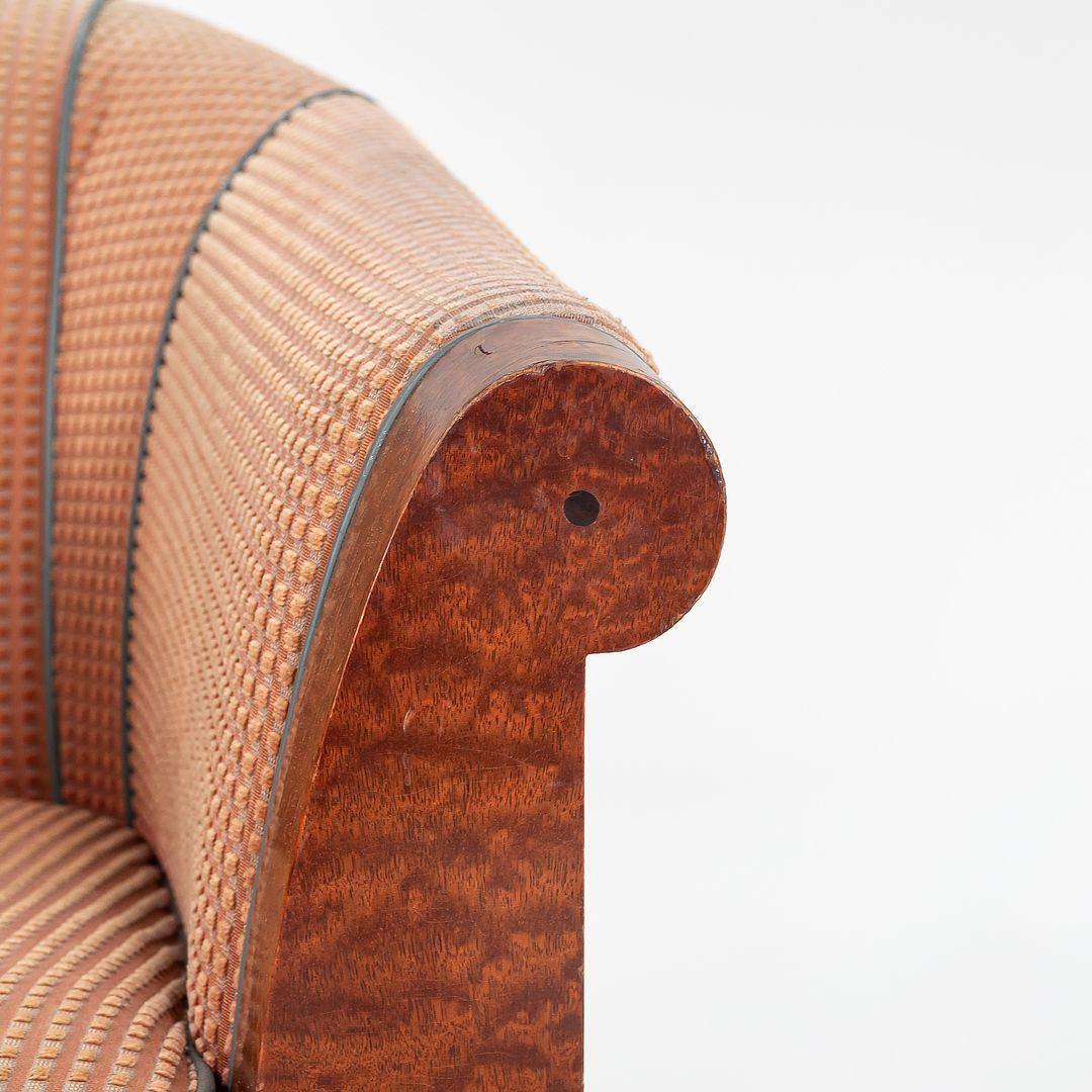 Modern 1980s Pair of Postmodern Lounge Chairs by Michael Graves w/ Maple Frames For Sale
