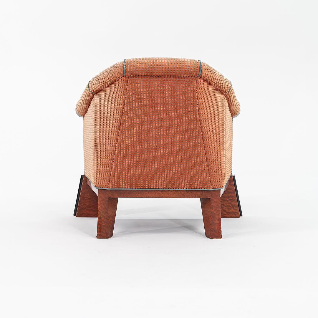 Foam 1980s Pair of Postmodern Lounge Chairs by Michael Graves w/ Maple Frames For Sale