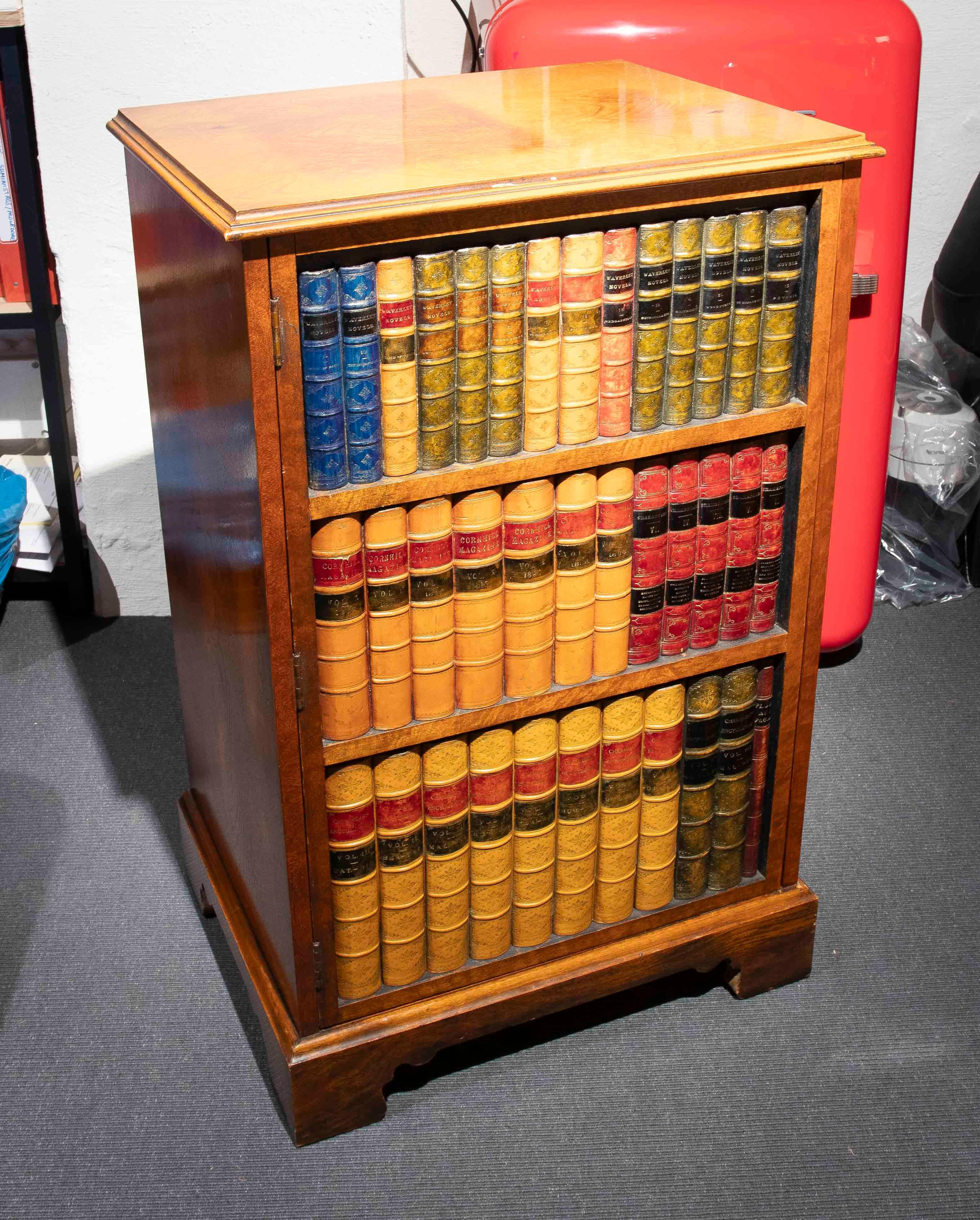 Coppia di mobili Secretaire degli anni '80 con mensole e libreria di design in vendita 4
