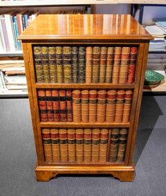 1980s Pair of Secretaire Furniture with Shelves with Bookcase Design