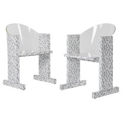 1980s Pair of Teodora Armchairs '4 Available' by Ettore Sottsass