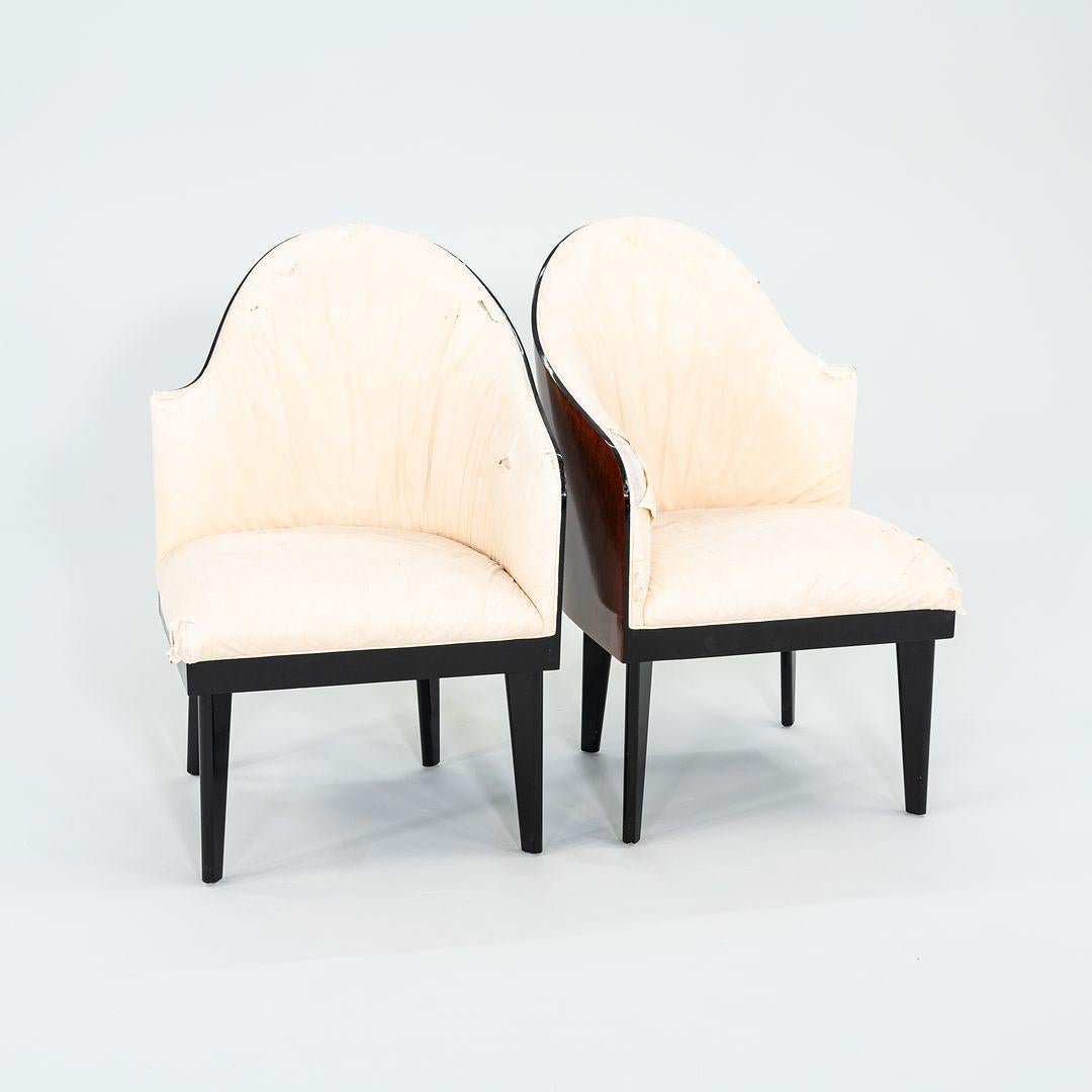 Italian 1980s Pair of Toscana Lounge Chairs by Sartogo and Grenon for Saporiti Italia For Sale