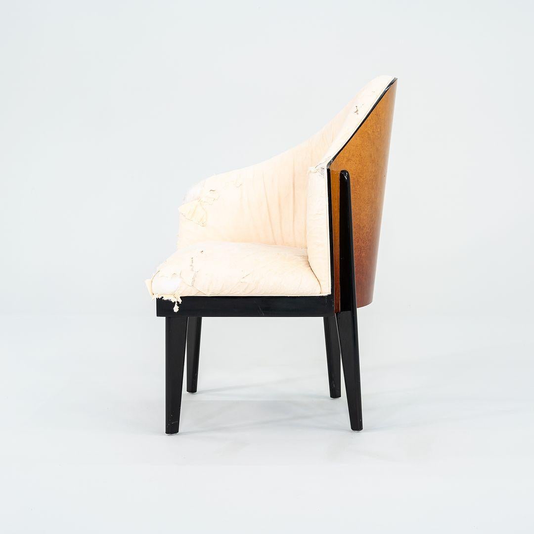 Late 20th Century 1980s Pair of Toscana Lounge Chairs by Sartogo and Grenon for Saporiti Italia For Sale