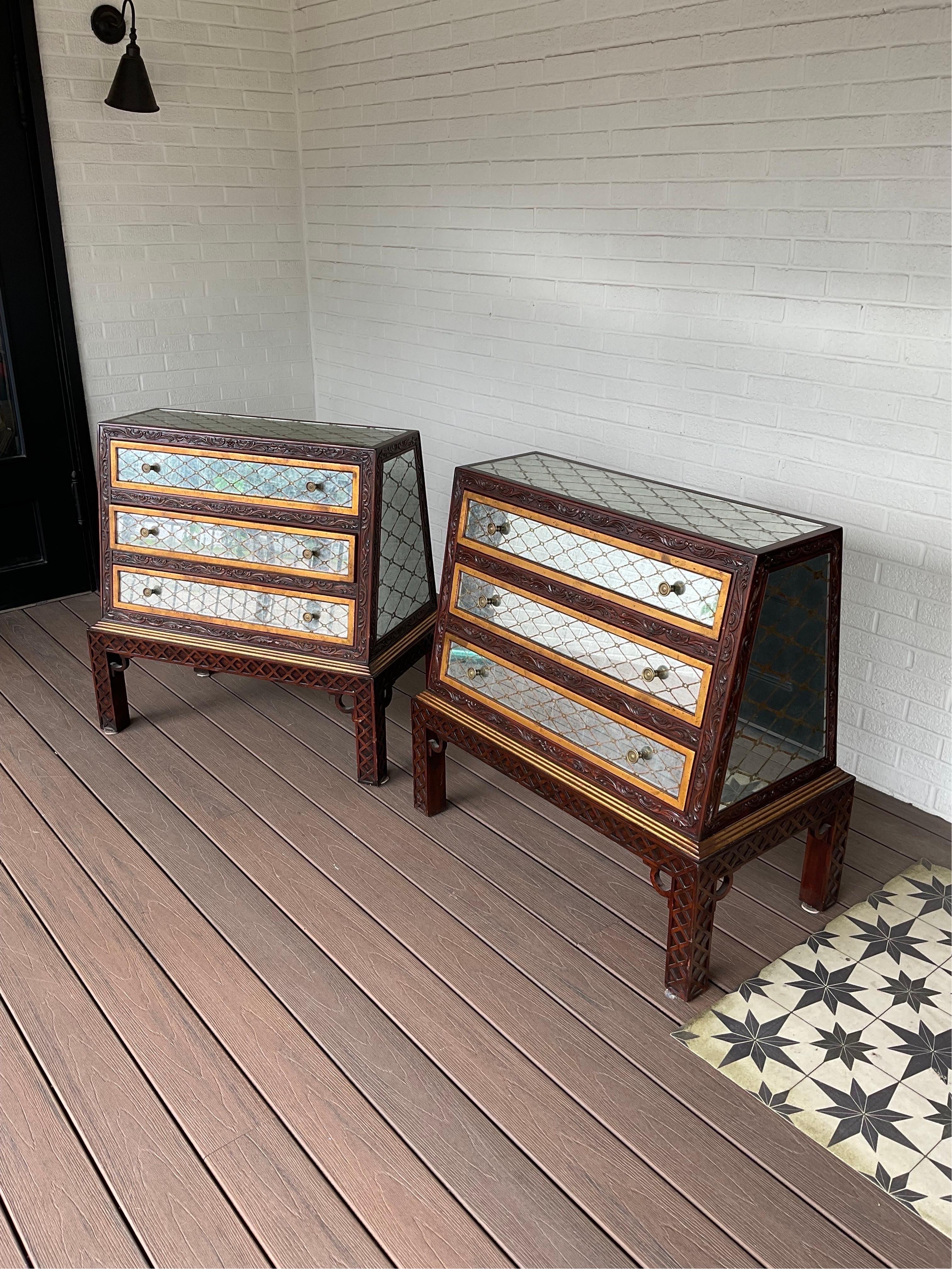 1980s Pair of Vintage Dowry Chests by Monarch for Century Furniture 1