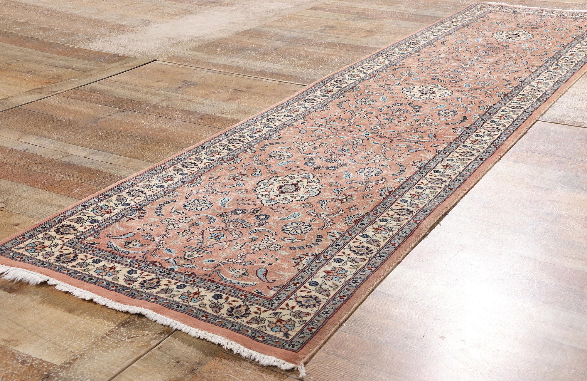 Lana Tappeto Tabriz pakistano del 1980 con stile tradizionale in vendita