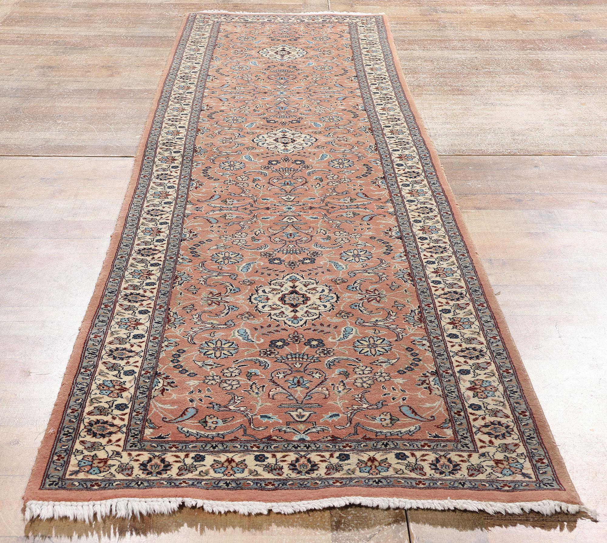 Tappeto Tabriz pakistano del 1980 con stile tradizionale in vendita 1