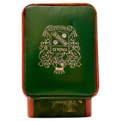 1980s Paolo Gucci Leather Jewelry Box