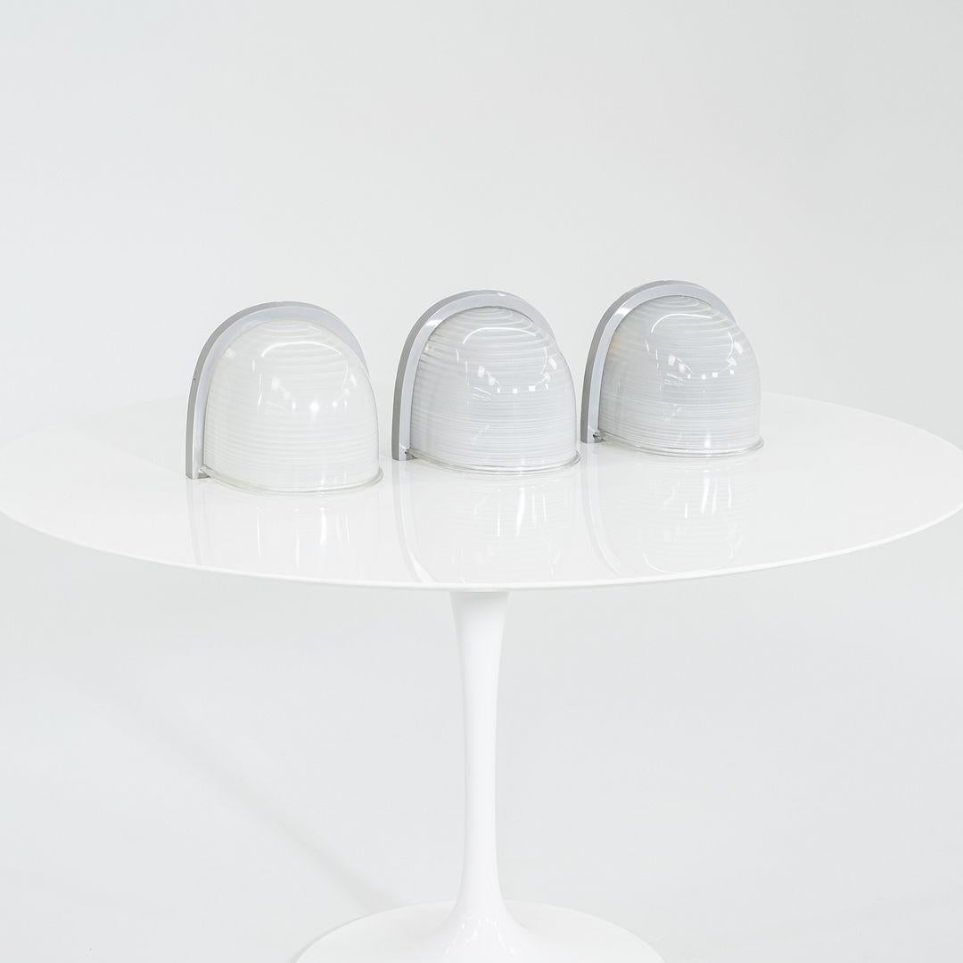 Aplique Paride 20 de los años 80 de Angelo Mangiarotti para Artemide 3x Disponible Moderno en venta