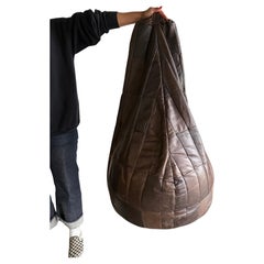 1980er Jahre Patchwork-Bohnentasche aus Leder De Sede