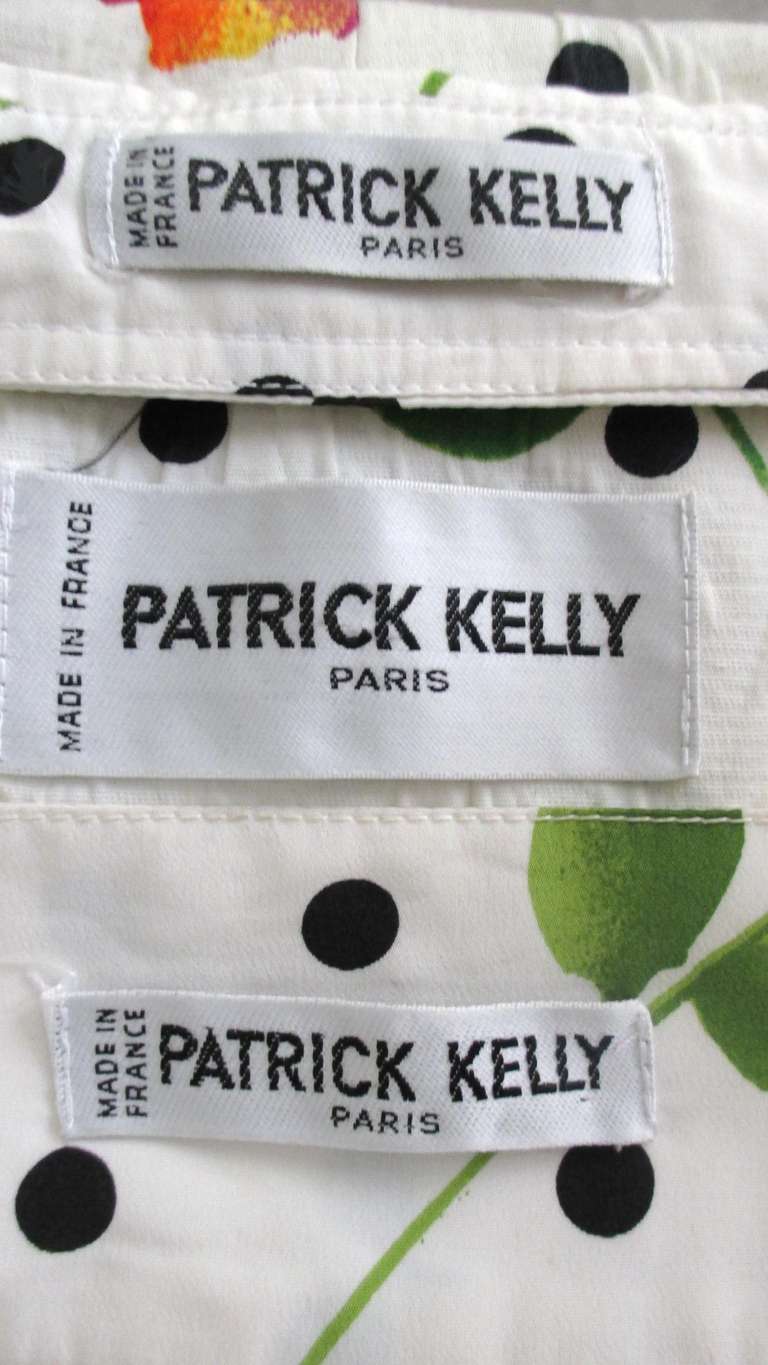Patrick Kelly Ad Campaign Jacket Halter Pants Set 1980s 8