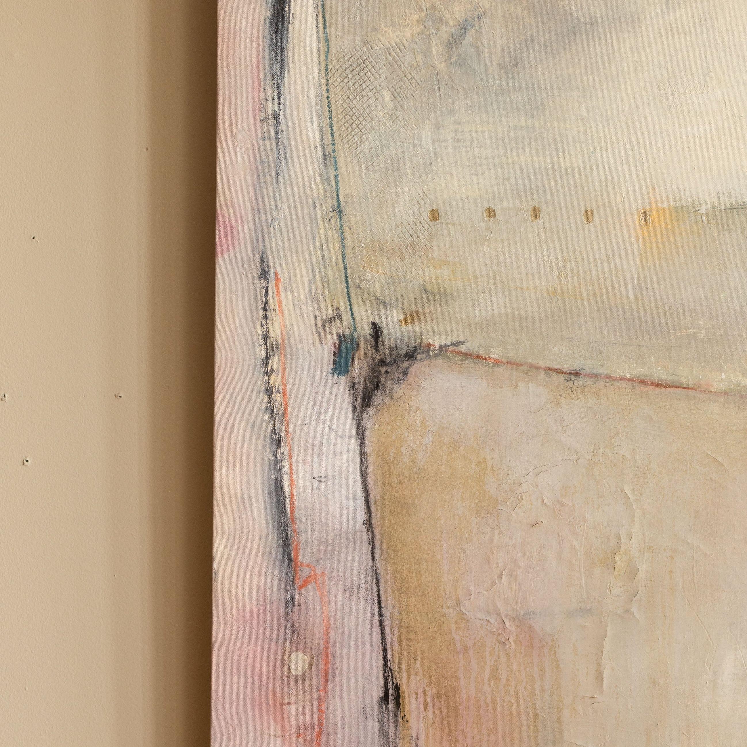 Fantastic abstract in muted colors.
