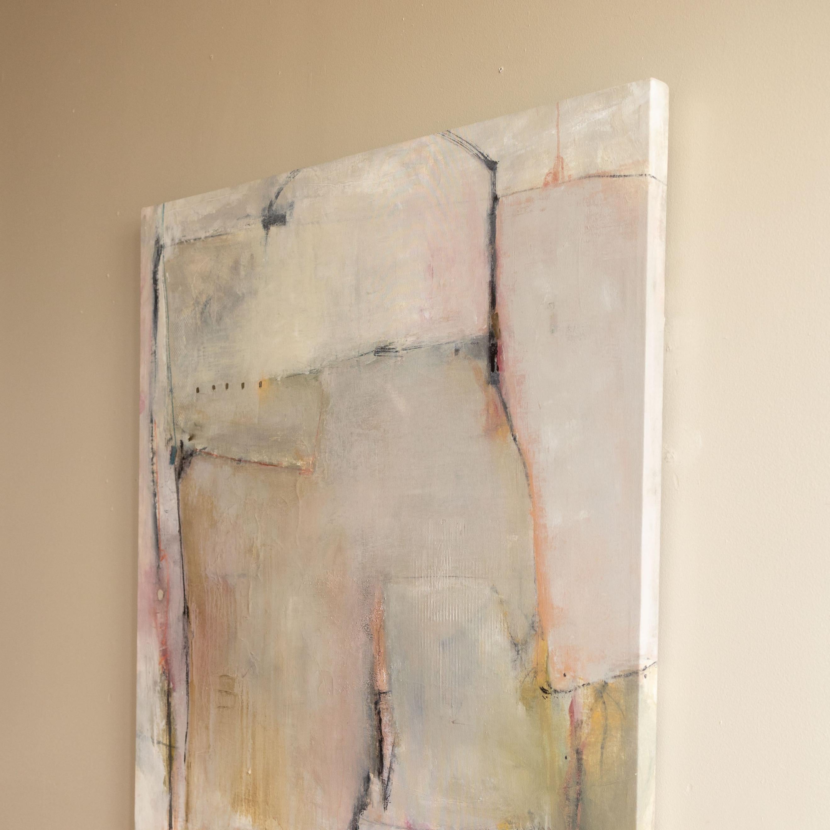 Canvas 1980s Paula Landrem Painting