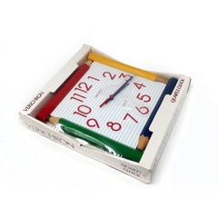1980s Pencil & Notebook Wall Clock by Verichron